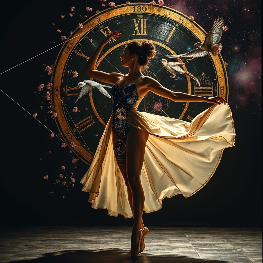 Astronomical Ballerina Unveils Hidden Clockwork Universe