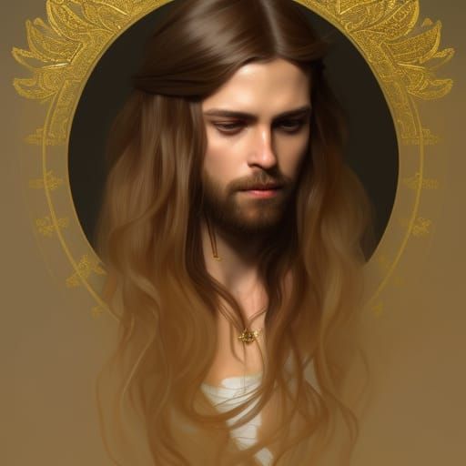 Angelic Princes in Heaven: Hyperdetailed Concept Art