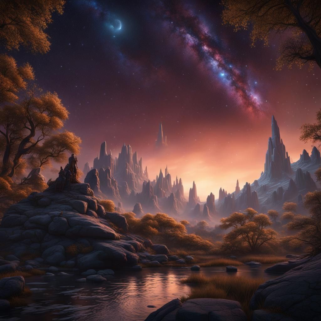 Fantastical Star Gazing in Deep Color, 8K