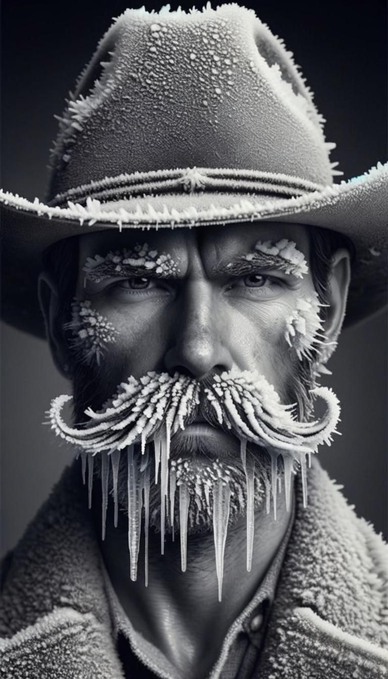 Abstract Moustache: An AI Interpretation