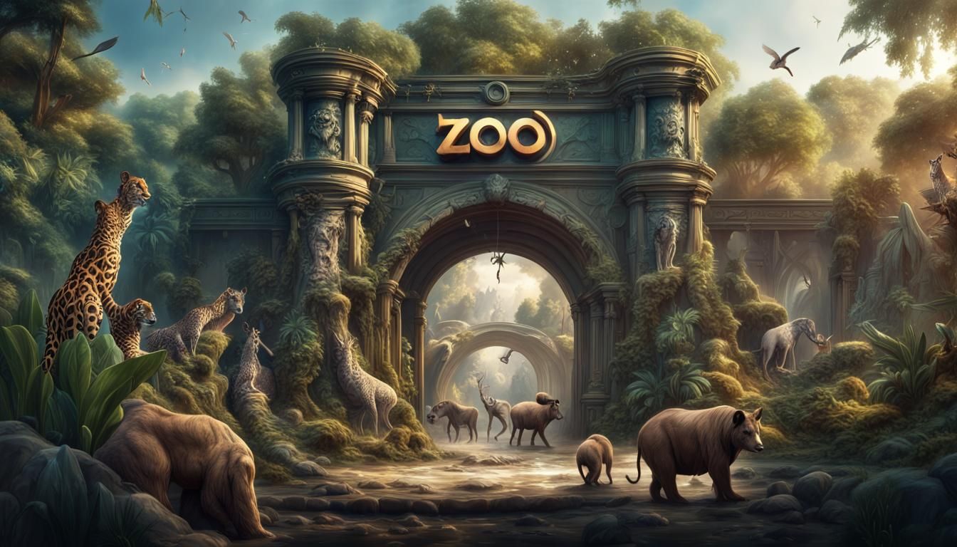 Cinematic Zoo Channel Art in Unreal Engine 5