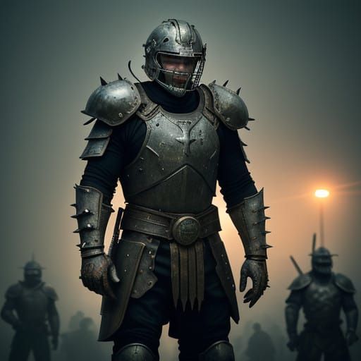 Gritty Gridiron Warriors