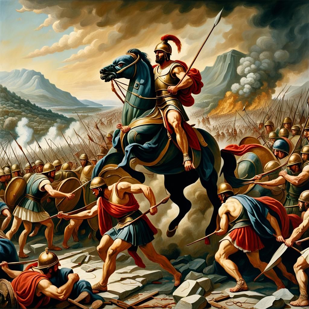 Battle of Thermopylae: Academic Art Masterpiece