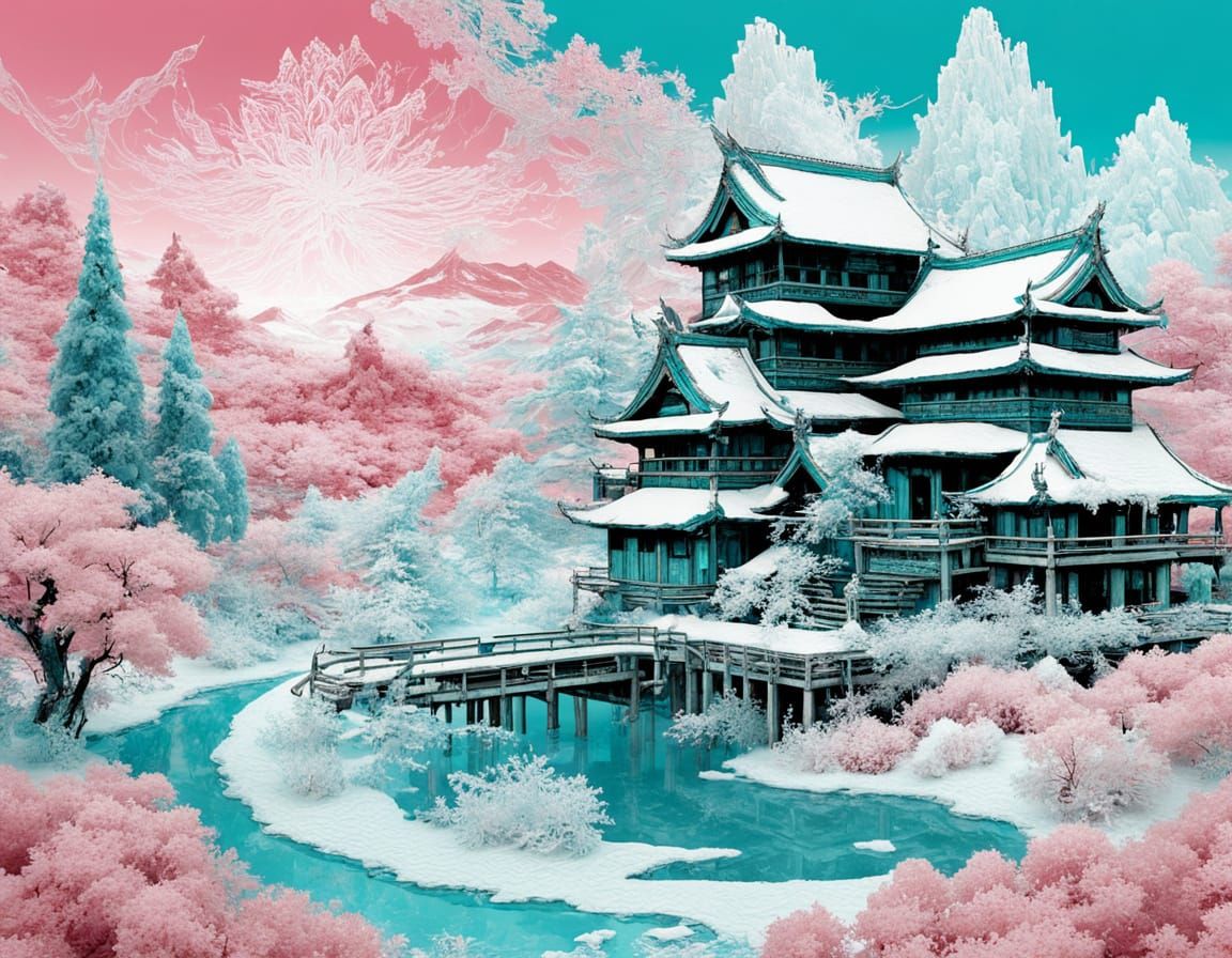 Yuki-Onna in Crystalline Abandoned Outpost