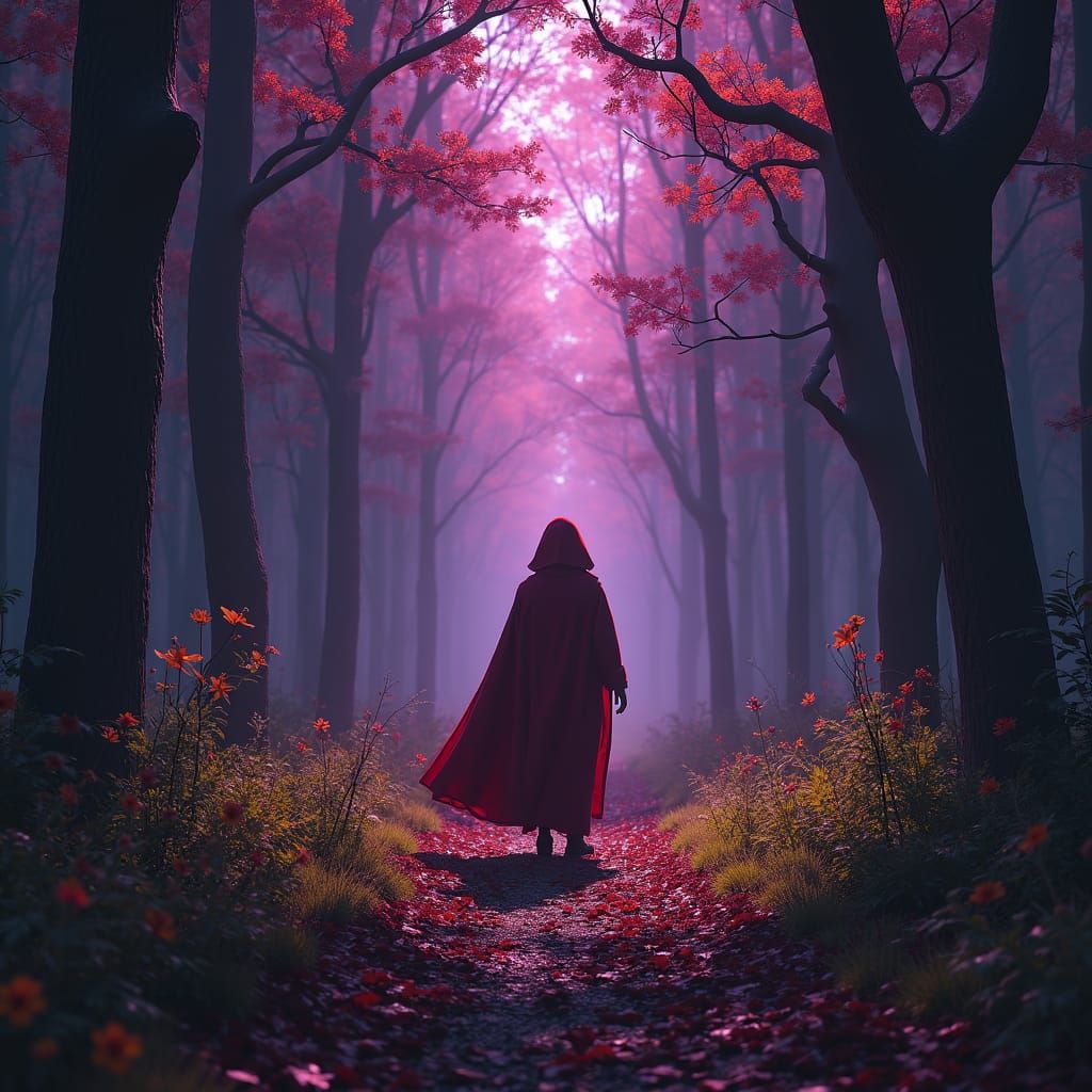 Little Red Riding Hood: Dark Fantasy Concept Art