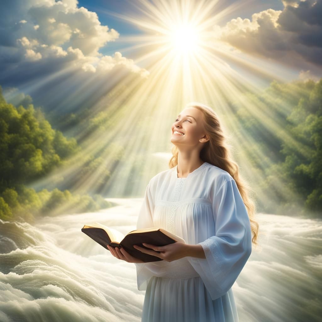 River of Life: Divine Light Radiance