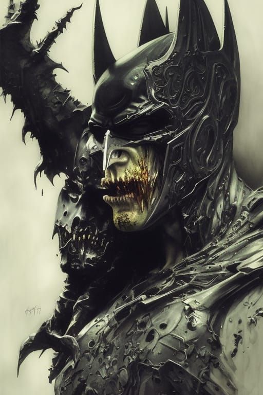 Zombie Batman the Bitten Knight