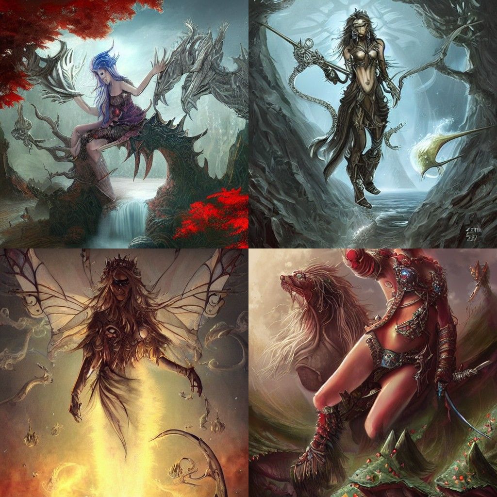 Mystical Fantasy Character Art