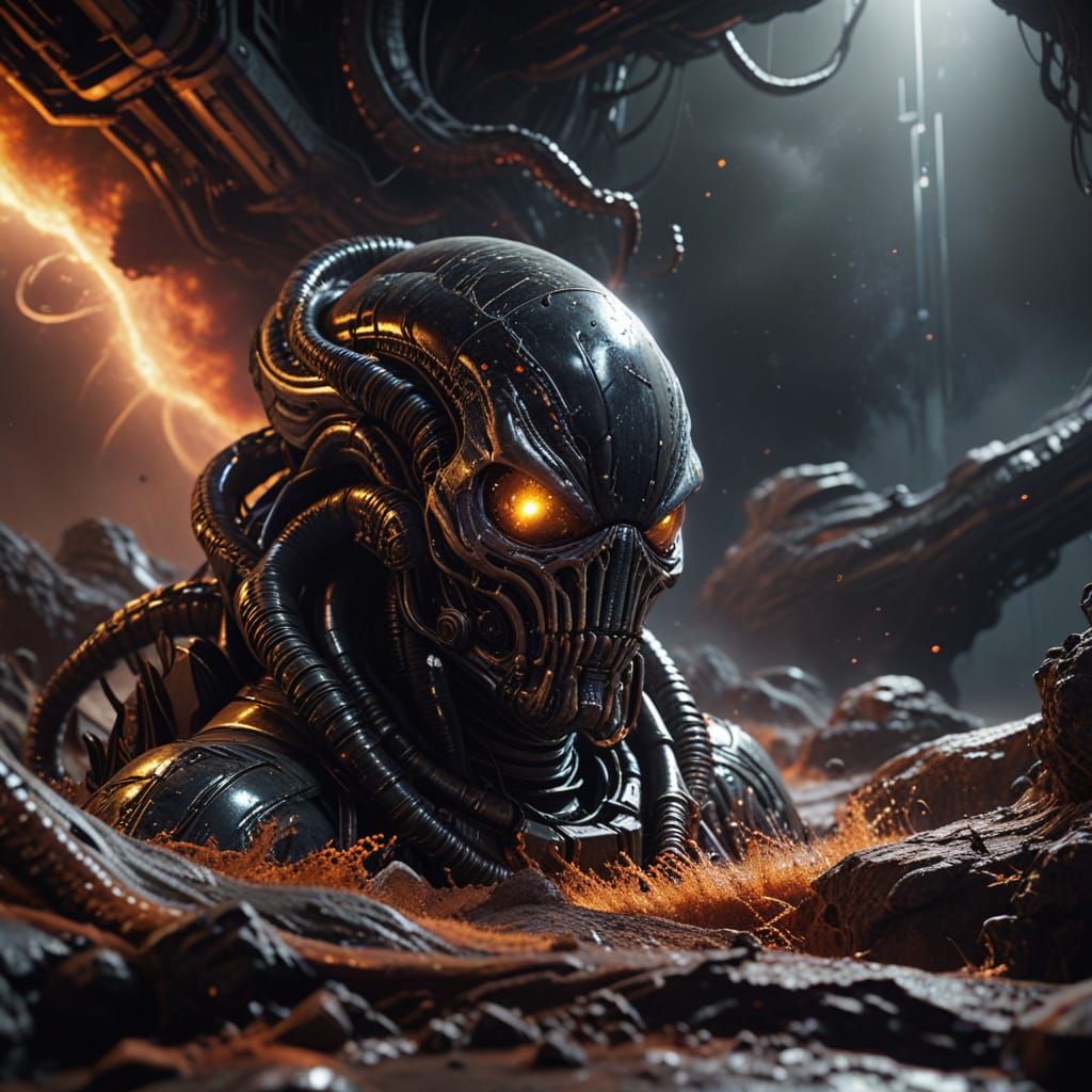 Space Explorer Confronts Cosmic Horror in Dark, Gritty 3D An...