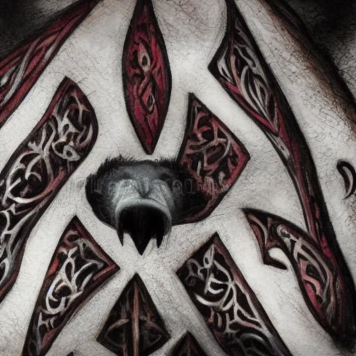 Vampire Rabbit in Gothic Surrealism Style