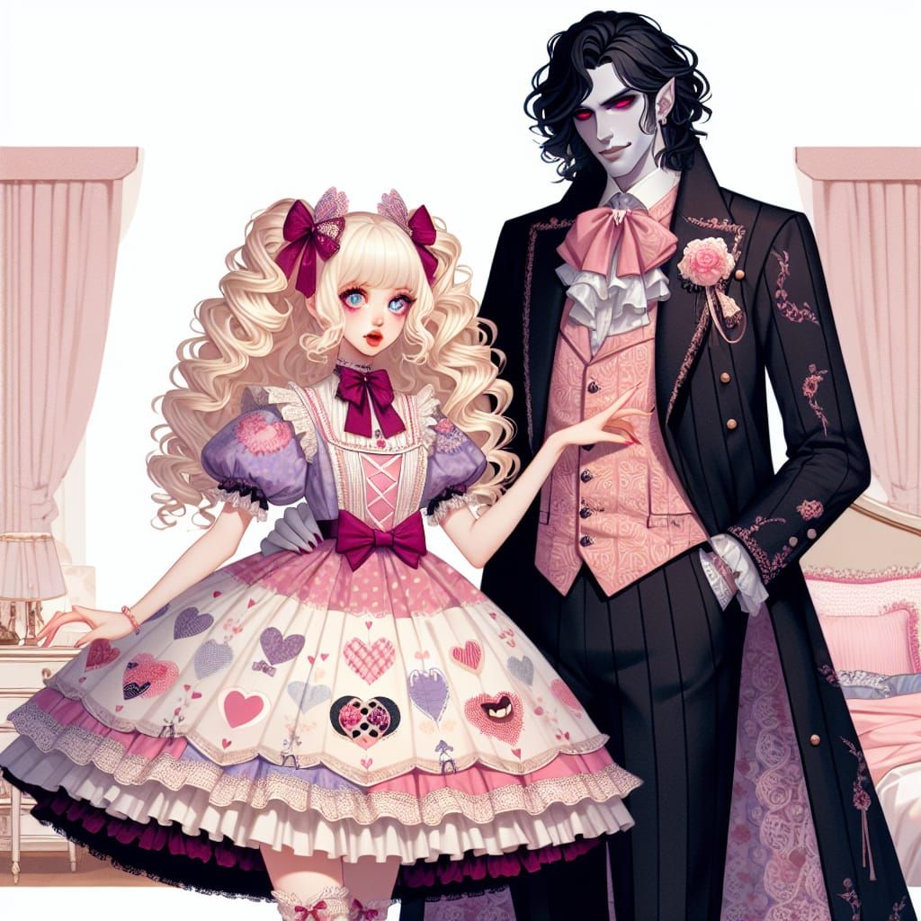 Vampire King Presents Posh Maid