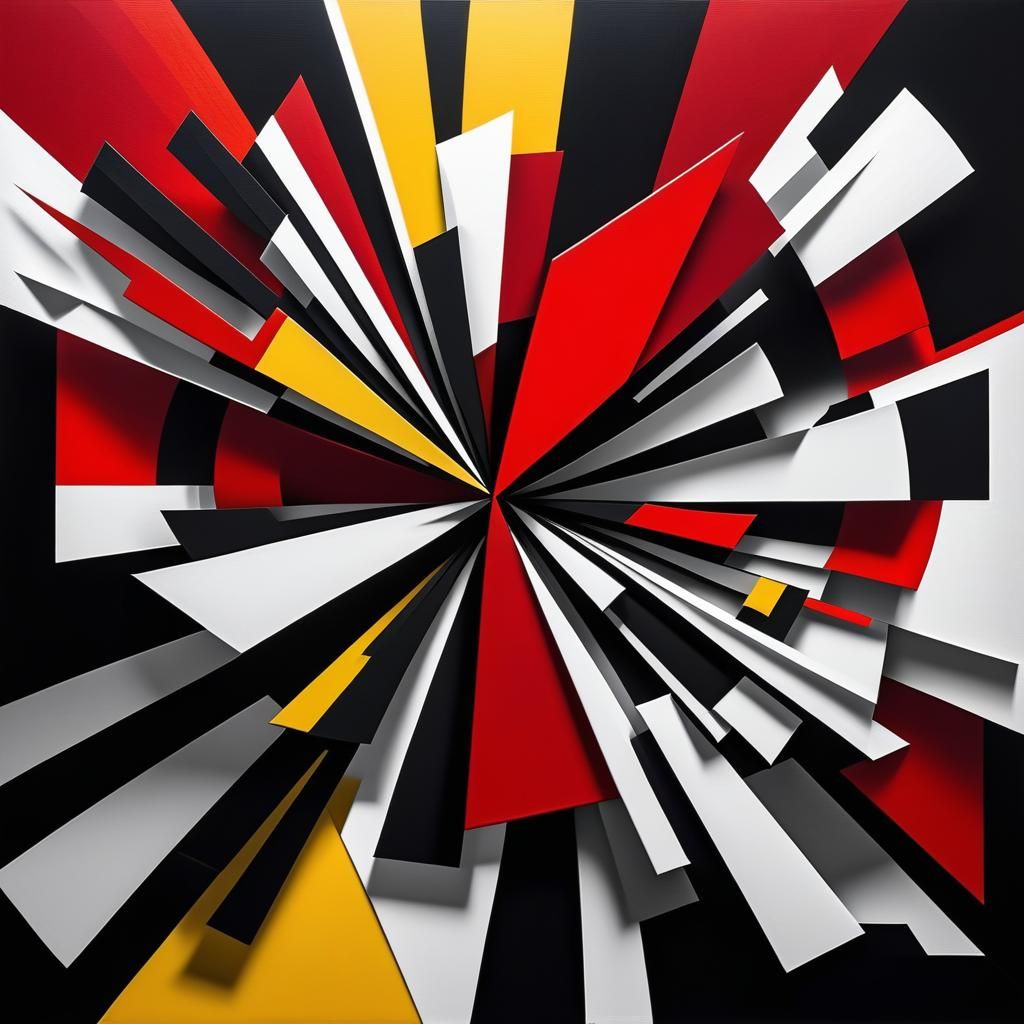 Abstract Cubism: A Mind in Turmoil