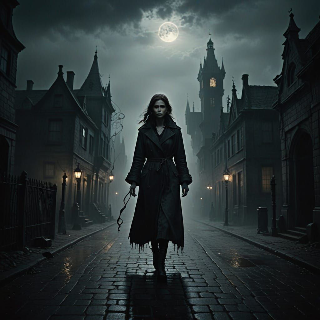 Anna Kendrick in a Haunting, Surreal Cityscape