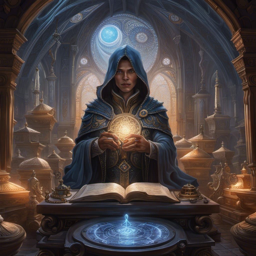 Magical Truthwatcher of Cosmere: Hyper-Realistic Digital Art