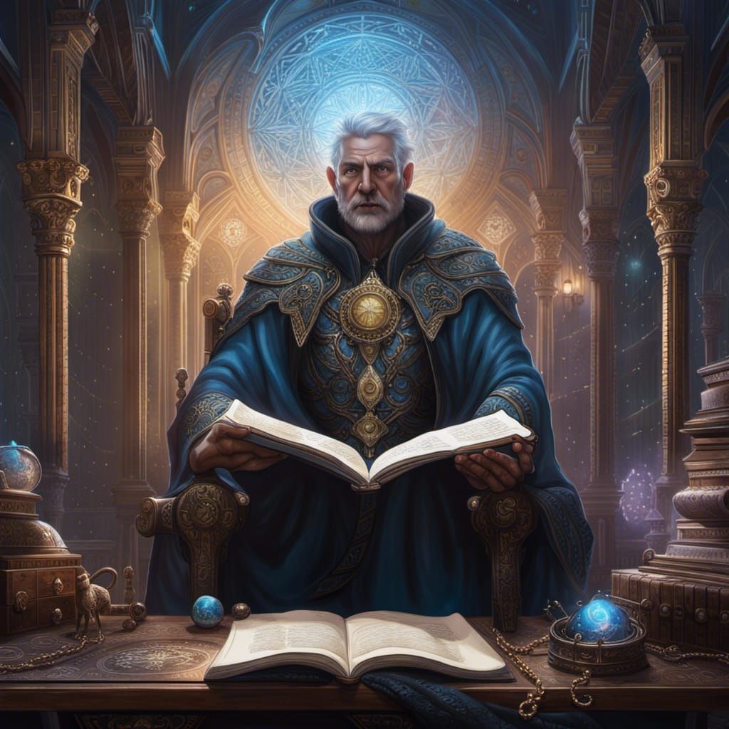 Magical Truthwatcher of the Cosmere in Detailed Digital Art