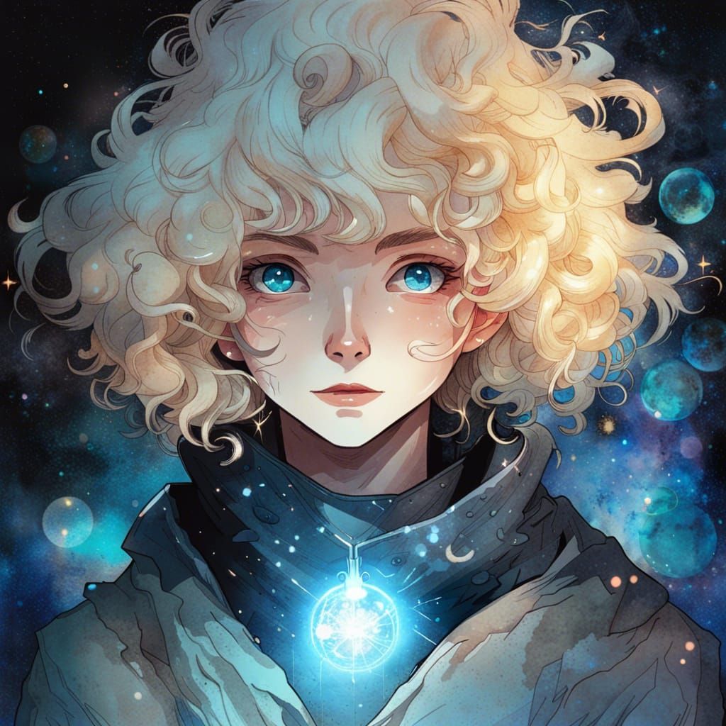 Stare into my piercing blue eyes.....what do you see?