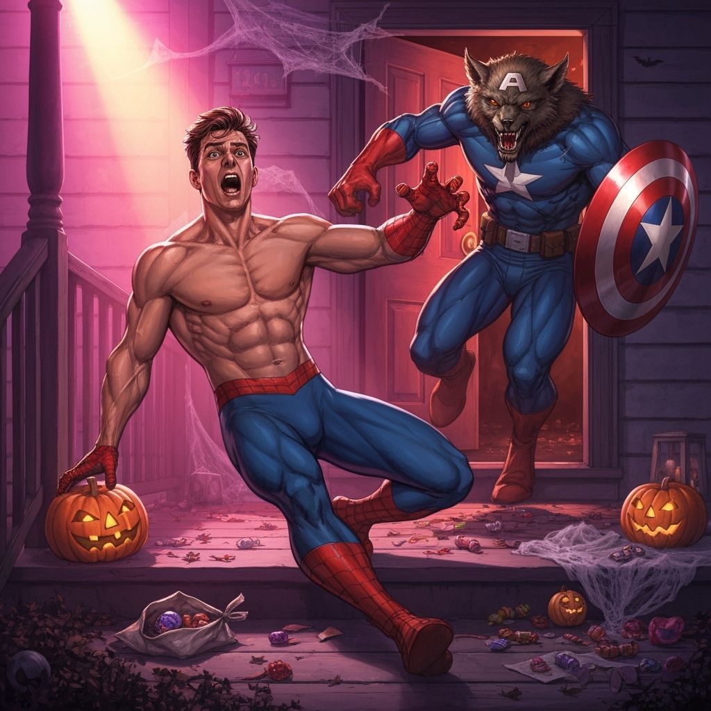 Peter Parker's Terrified Halloween Encounter