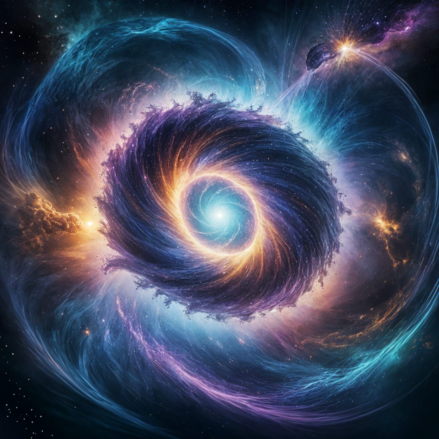 Big Bang Prelude: Hyperrealistic Splash Art