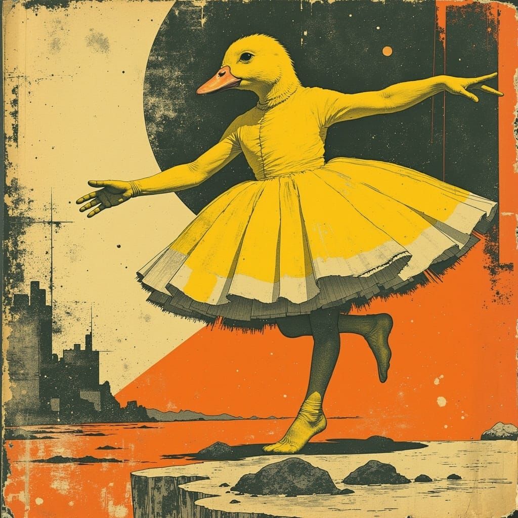 Duckling Ballet: Anthropomorphic Dance in Postpunk Style