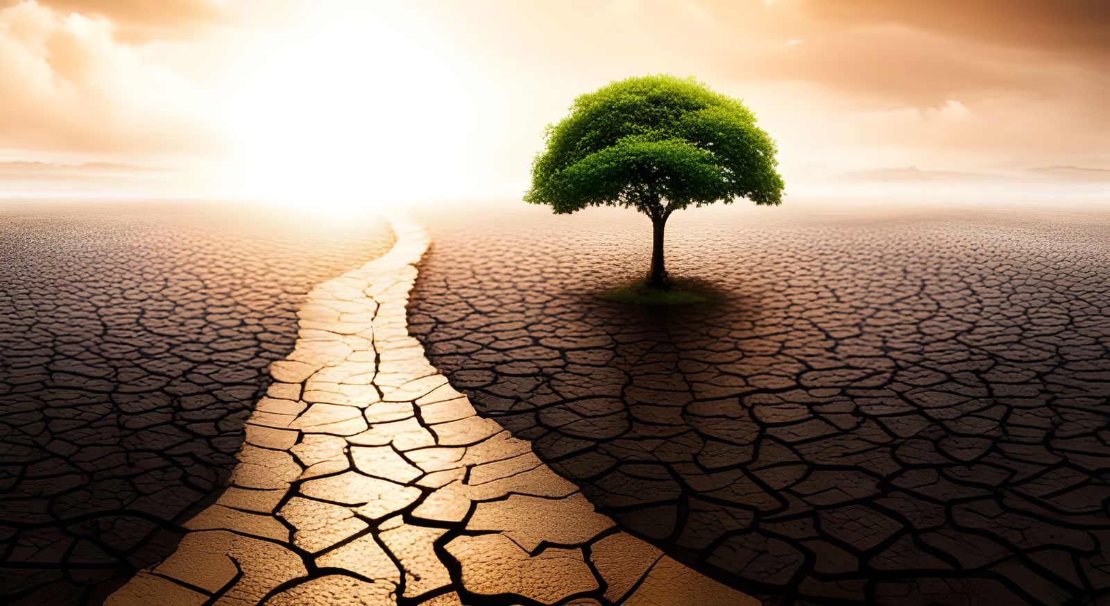 AI Generated Image of Climate Change