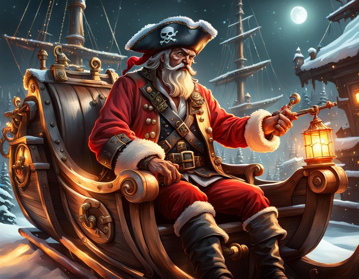 Pirate Santa