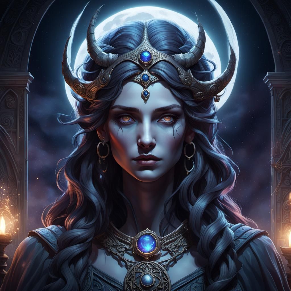 Hecate goddess of the Moon, Magic and Limits