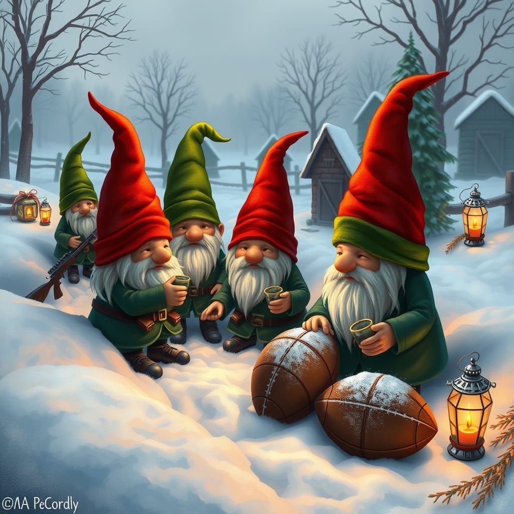 WW1 - Gnomeman's Land - A time for peace , love and no war o...