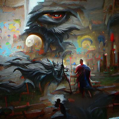 Shadow of the Colossus Inspired Digital Painting