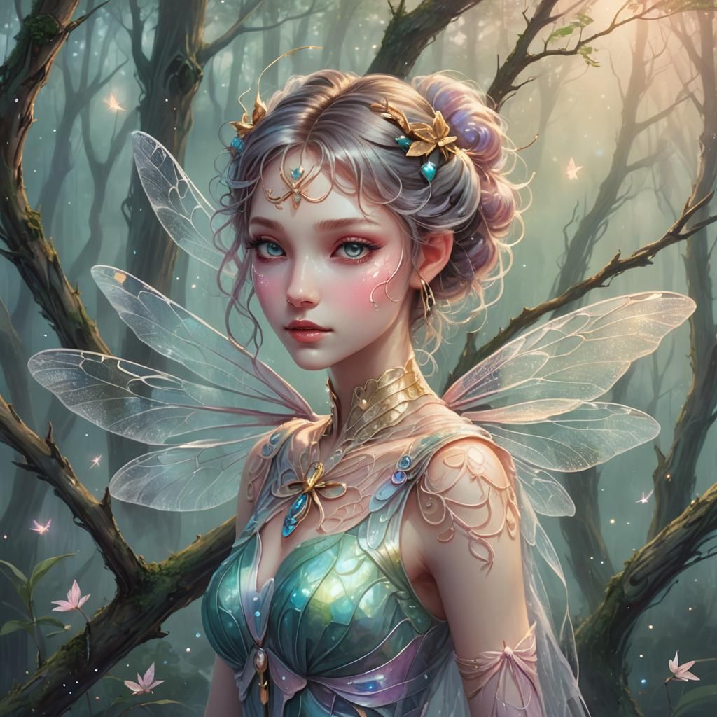 Sailor Moon Dragonfly in Misty Bayou Fantasy