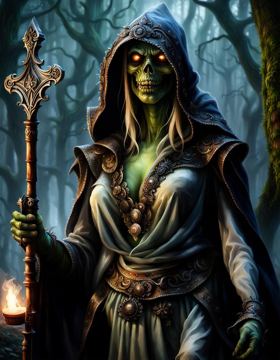 Sagratha The Green-Witch Of The Deepwood
