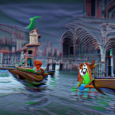 Scooby Doo and Ghostly Gondolier in Venice