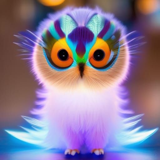 Fantasy Alien Creature with Dragon Wings