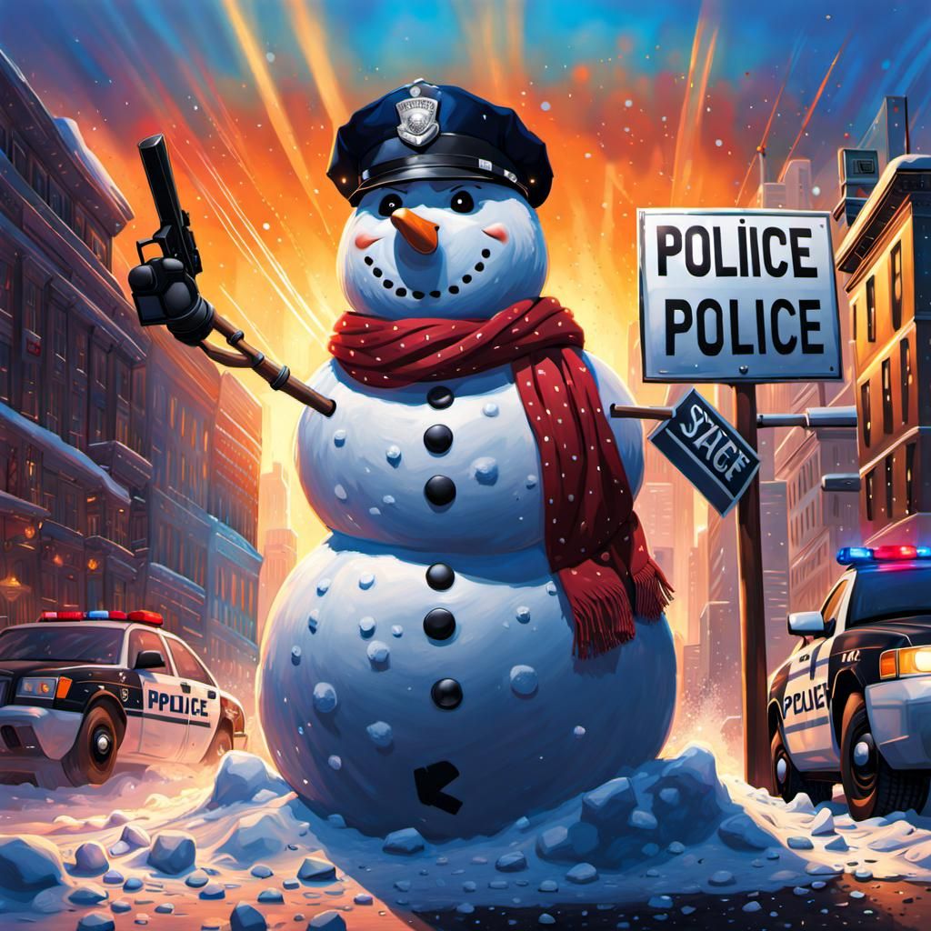 Do not mess with Constable Snow he's got a cold heart (cold ...
