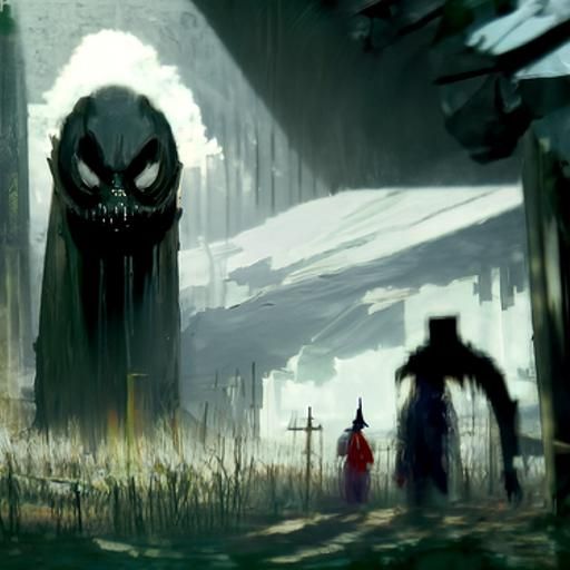 Sinister Landscape Art