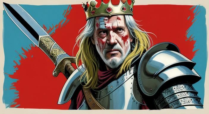 King Arthur's Wounds: A Monty Python-esque Parody