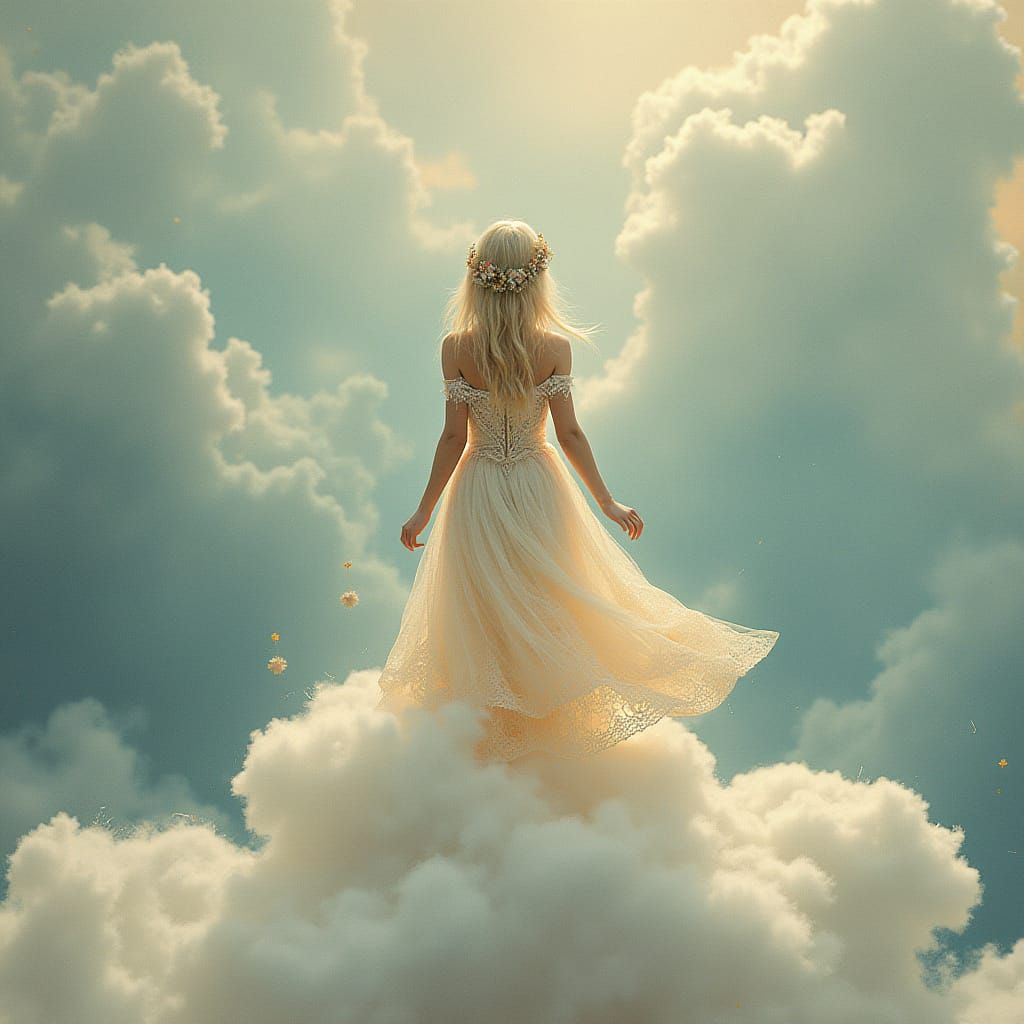 Victorian Lady in Miniature Renaissance World