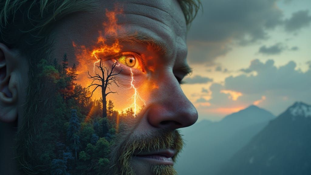 Miniature World Teardrop: Surreal Ecosystem