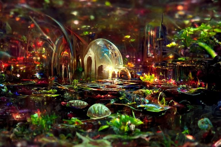 Radiant Underwater City of the Future