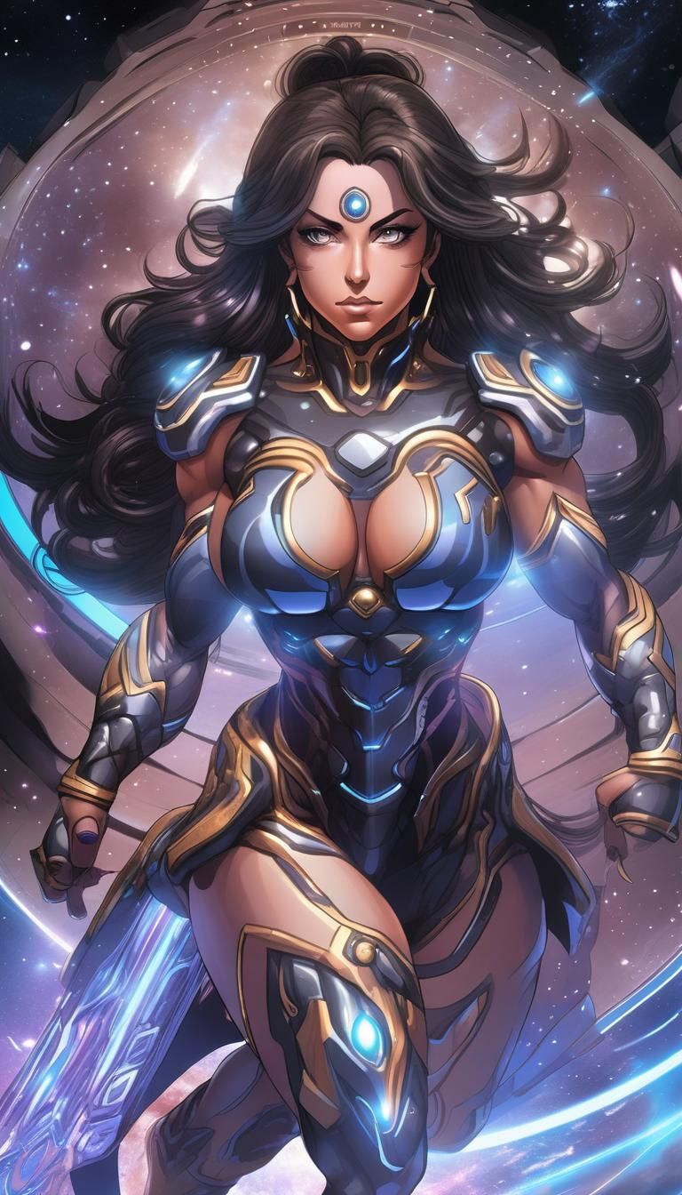 "Witness the stunning fusion of strength and beauty with Cam...