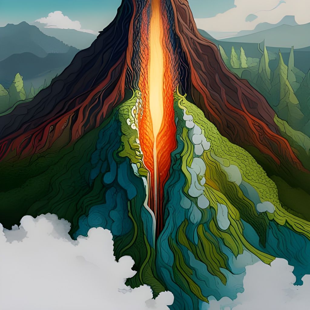 The Green Volcano