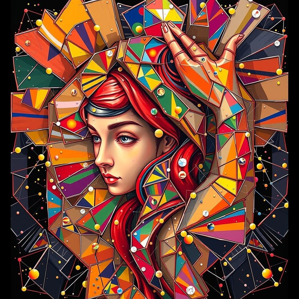 Hyperrealistic Sculpture Reflecting Life's Journey