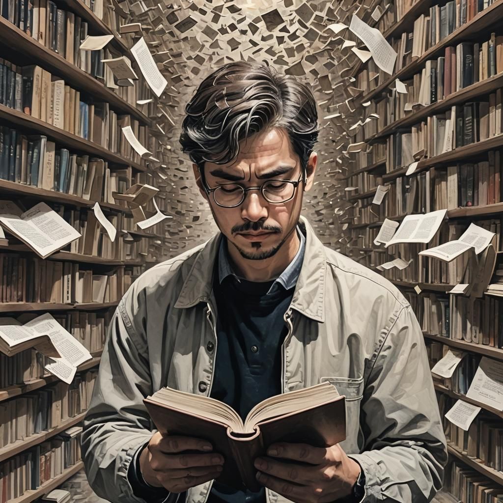 Reader's Imagination: A Visual Story Unfolds