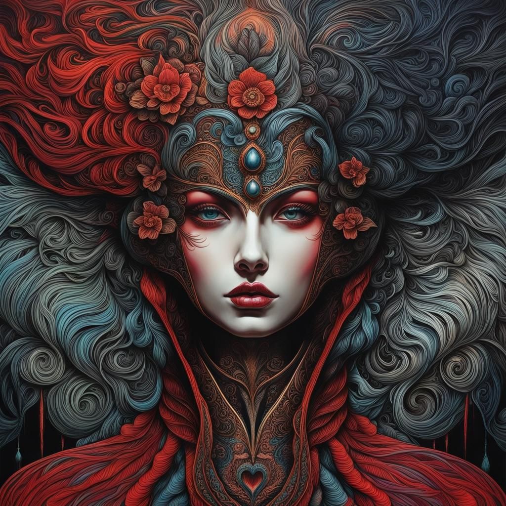 Mixed Media Art with Amazing Depth and Detail