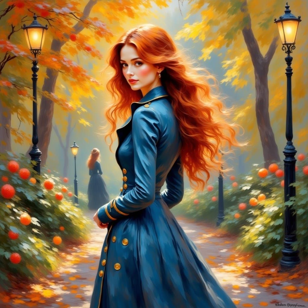 Autumnal Elegance in Central Park