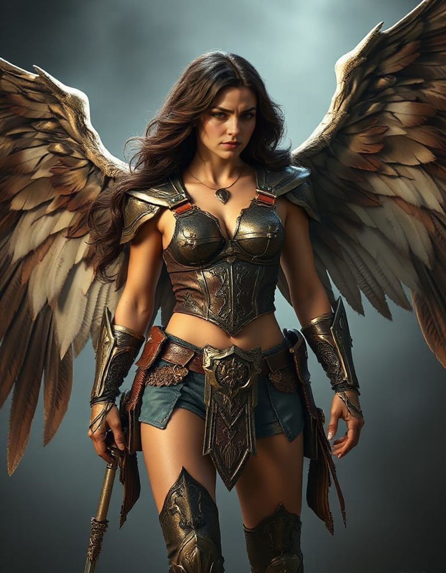 Hawkgirl: Emma Myers as a High-Flying Superheroine