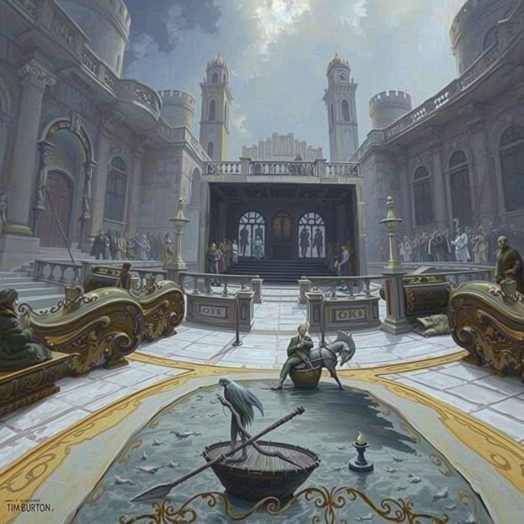 King Zork's Court in Dark Gothic Splendor