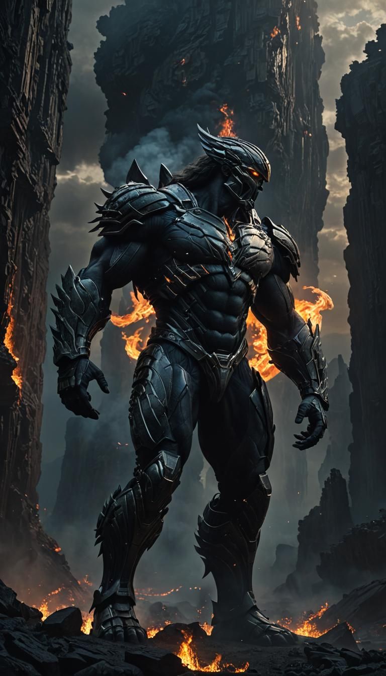 Prometheus, Bringer of Fire: Epic Digital Painting