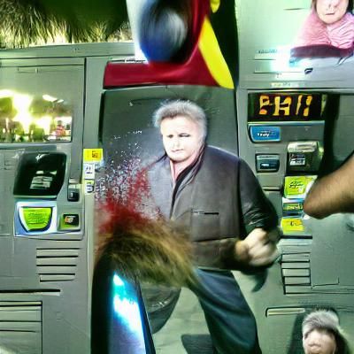 Gas Pump Anomaly: Sheen Doppelganger Attacks