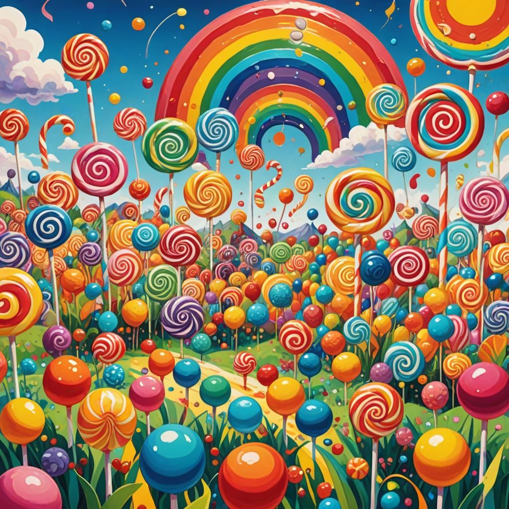 Fantastical Whimsy in a Gouache Parade