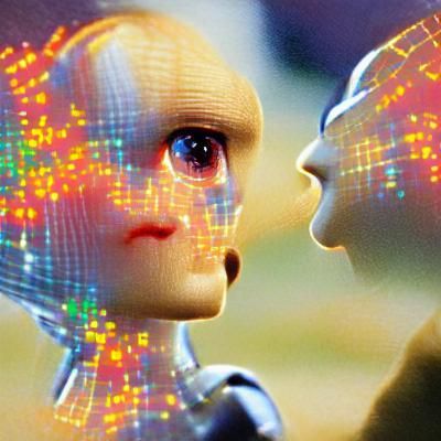 AI's Abstract Vision of Love Realized
